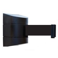 Wall mount Tensabarrier - 7.7m Black Cassette