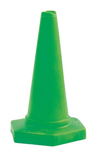 Colour Coded Warning Cone Green