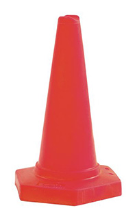 Colour Coded Warning Cone Red