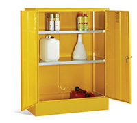 Flammable Liquid Storage Cabinet - 1220 x 915 x 457mm  HxWxD 