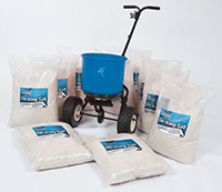 Salt Spreader Kit - 10 x 25kg bags of salt and 1 x 18kg Spreader
