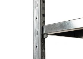 X4G Galvanised Shelving System with 6 Levels