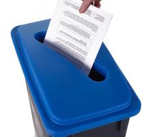 recycling bins paper lid