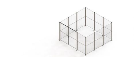 Mesh Security Cage - Large