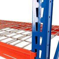 Longspan Racking Extra Levels - Wire Mesh
