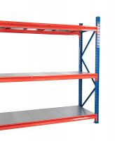Longspan Racking - Solid Steel Decks - Extension Kit