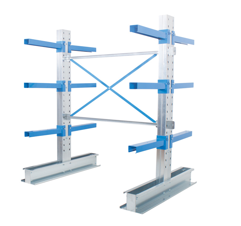 DOUBLE SIDED CANTILEVER RACKING
